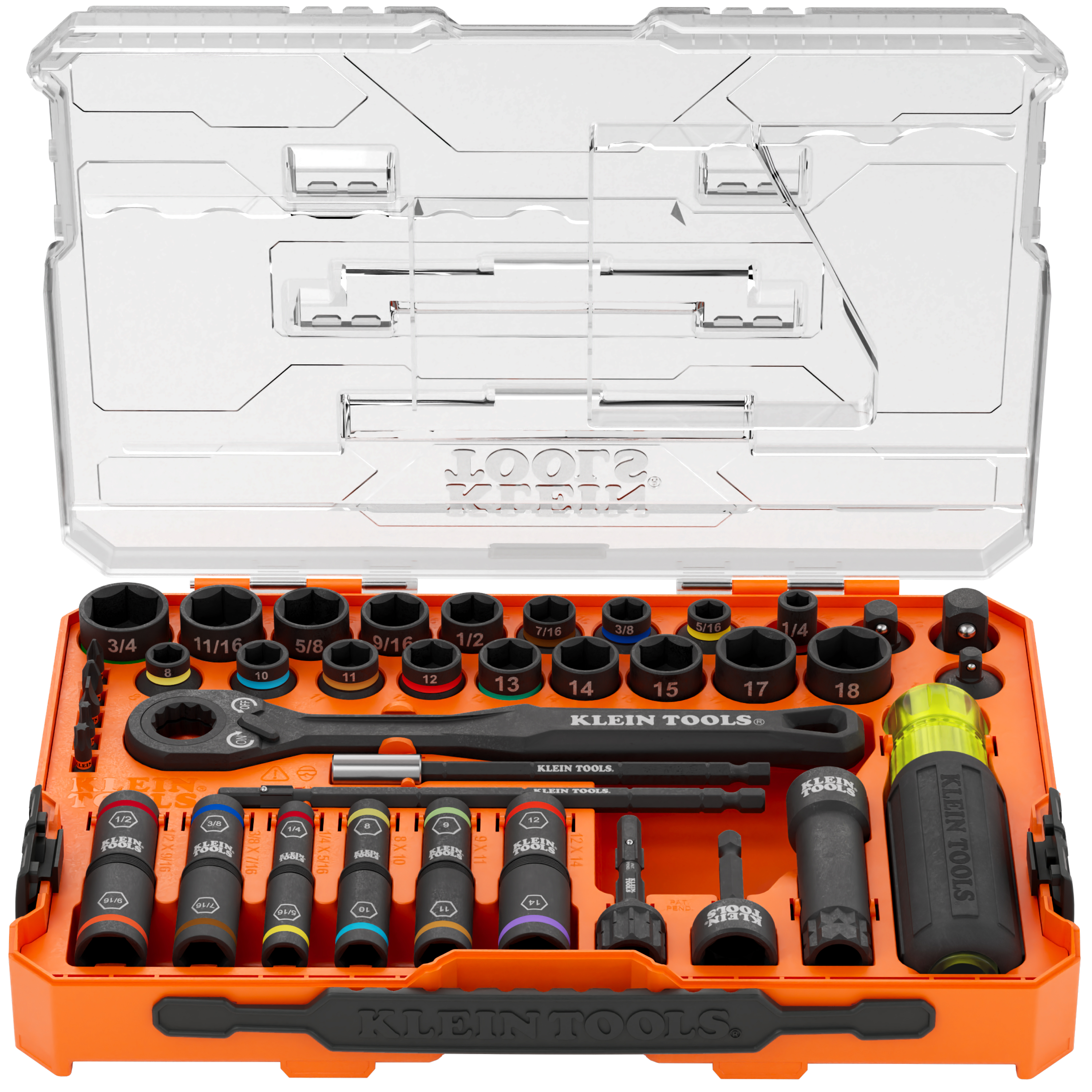 KNECT™ Complete Impact Pass Through and Flip Socket Set, 39-Piece
