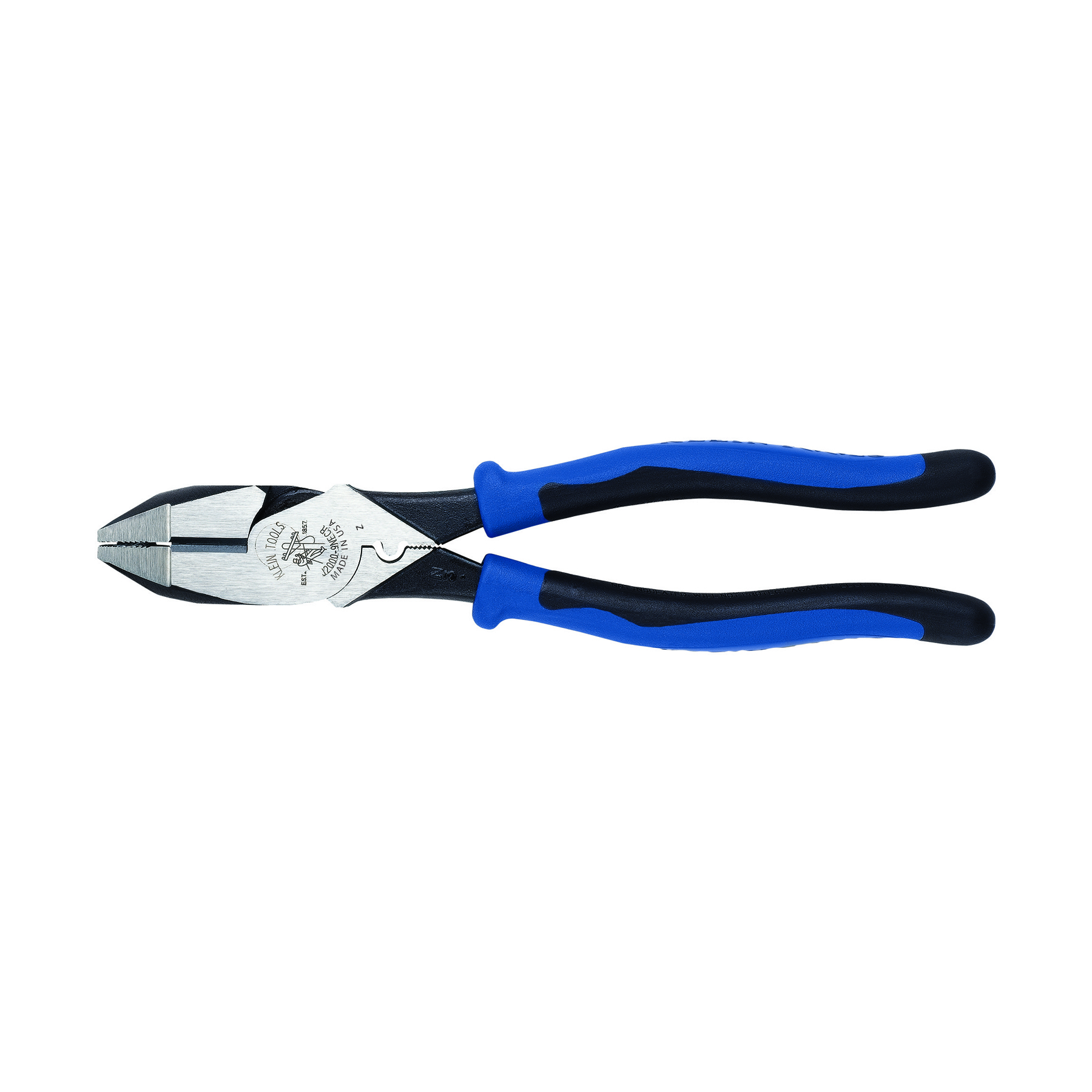 | 9-Inch - Tools Lineman\'s J2000-9NECR Crimping, Klein Pliers,
