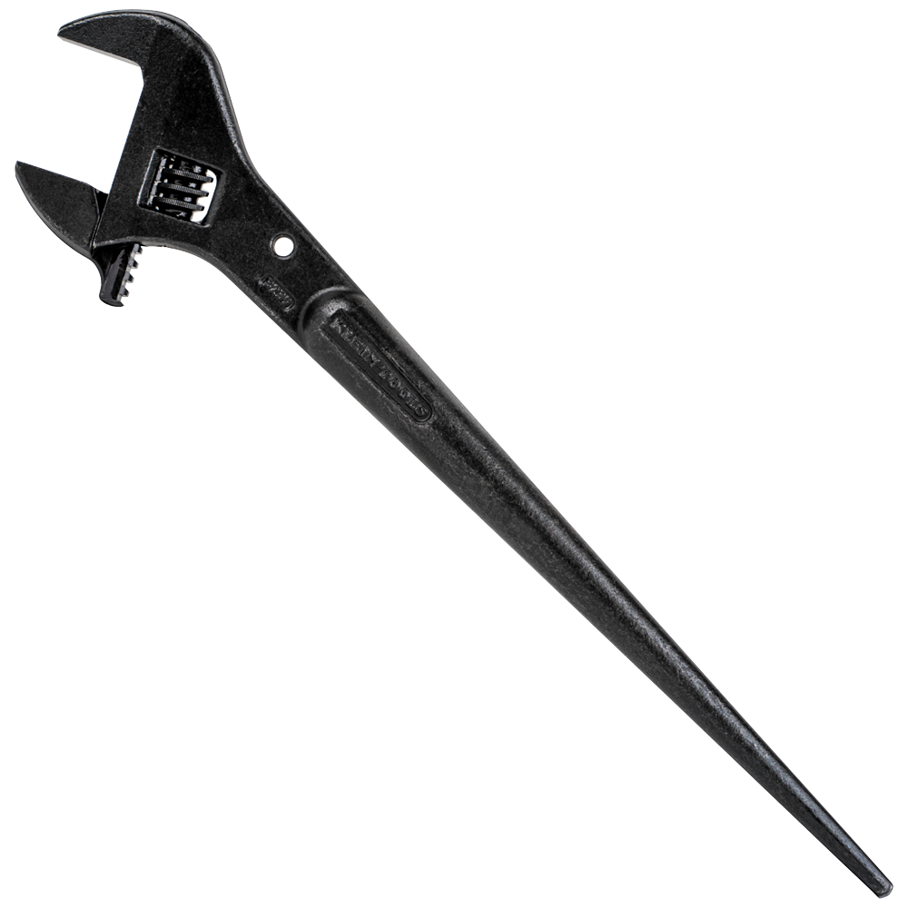 Klein® 3239 Adjustable Construction Wrench, 1-1/2 In Spud Handle Wrench...