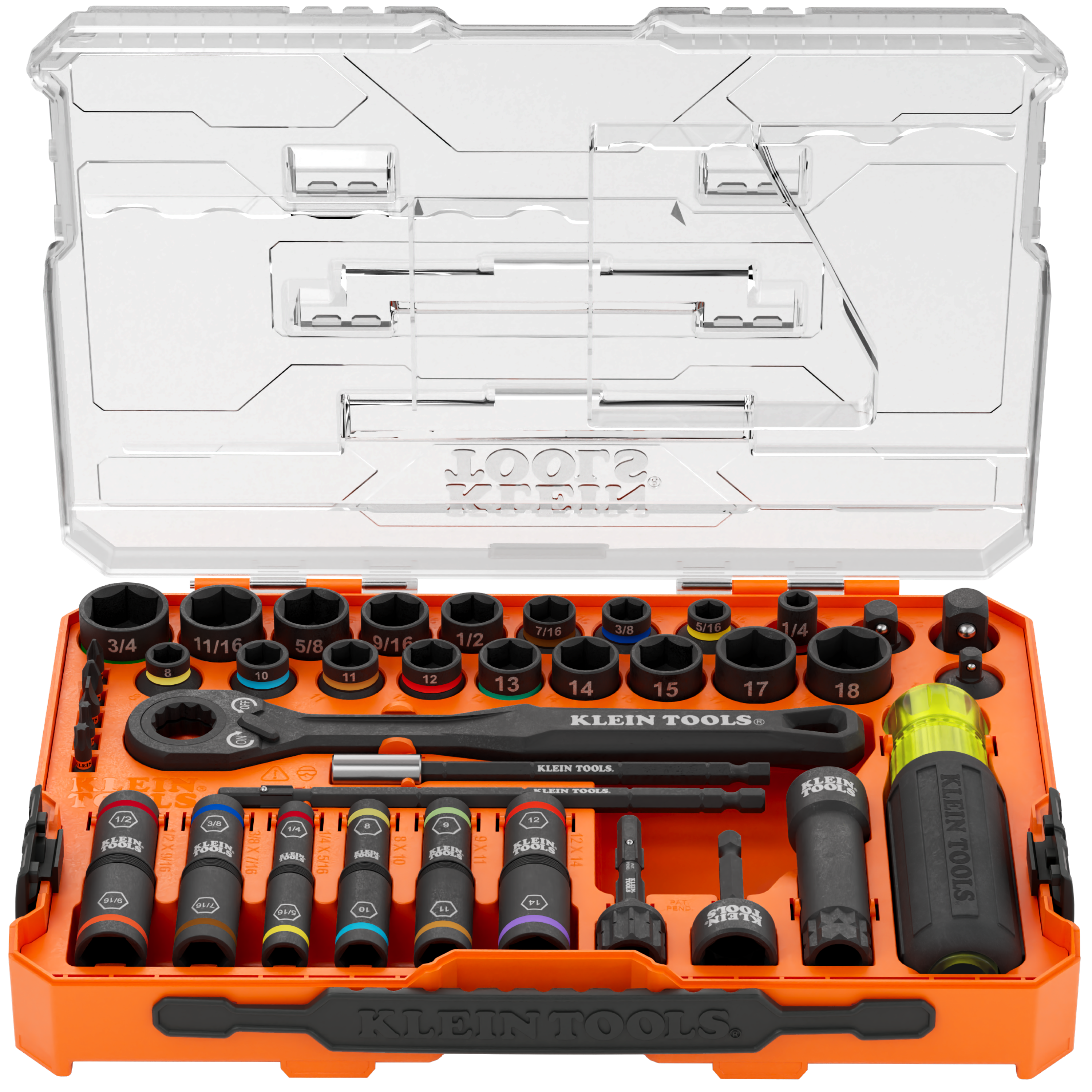 KNECT™ Complete Impact Pass Through and Flip Socket Set, 39-Piece