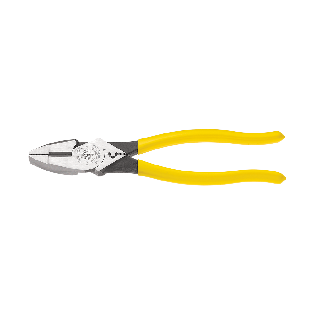 Lineman's Crimping Pliers, 9-Inch - D213-9NE-CR | Klein Tools
